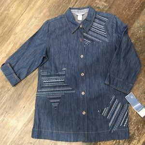 City blues by Koret denim shirt S